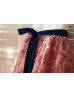 Ivory Satin Tulle Top Rose Pink Rosette Skirt Flower Girl Dress